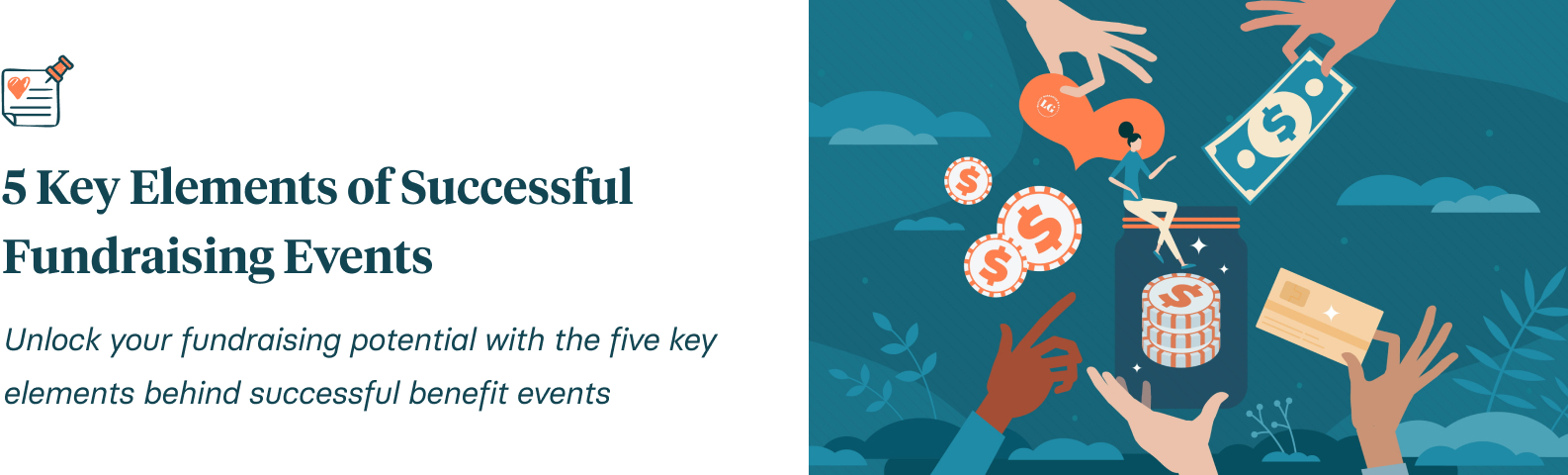 fundraising resource: five key elements of successful fundraising events